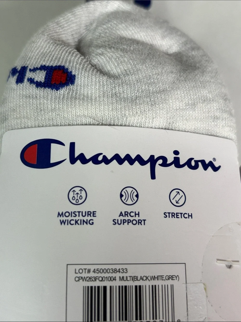 New Champion Socks Women’s 10 Pair Performance Quarter Socks Casual Activewear
